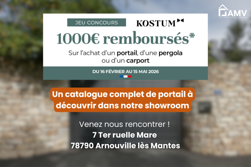 catalogue de portail a découvrir chez AMV