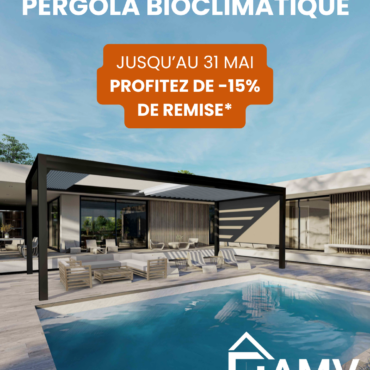 -15% sur votre pergola
