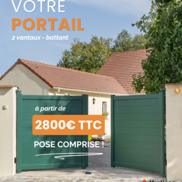 prix portail pose incluse
