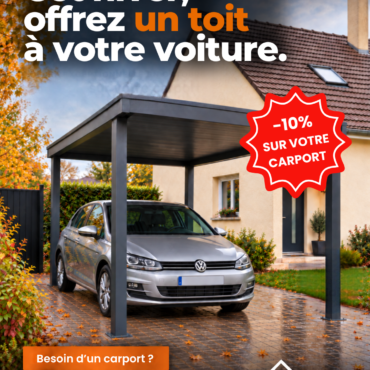 réduction sur les carports