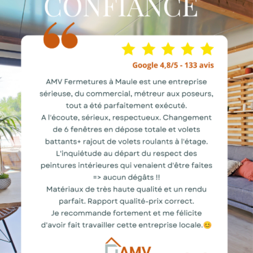 avis client positif AMV